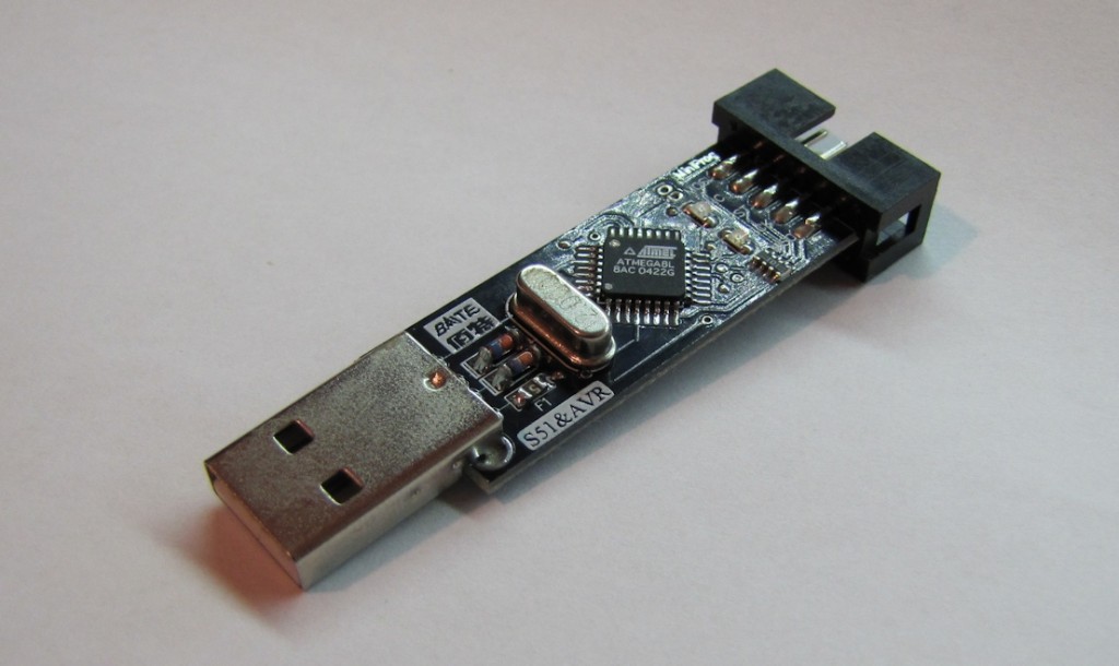 A cheap AVR programmer, suitable for Linux too