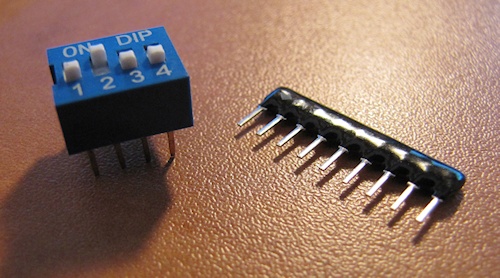 DIP Switch and SIP Resistor