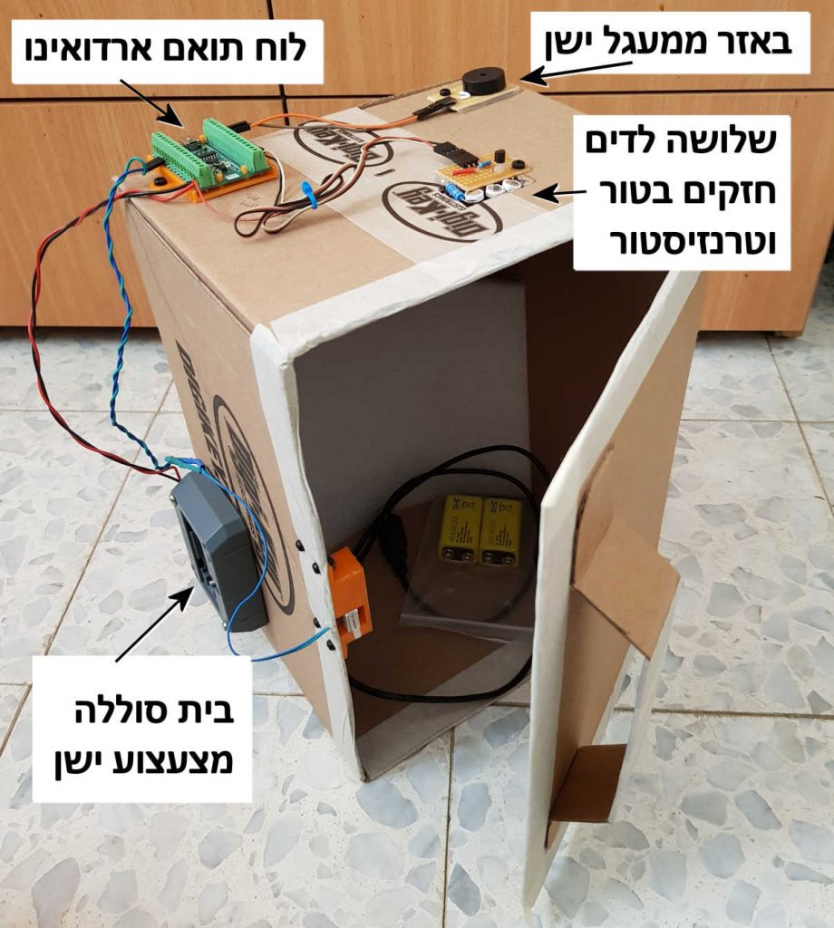 דגם המקרר המוכן